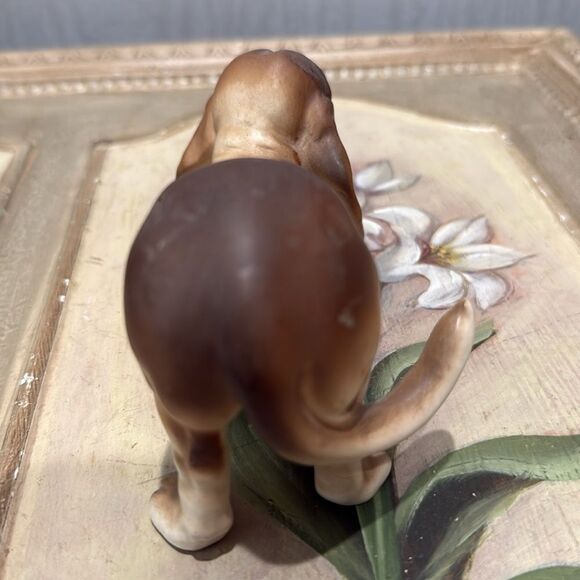 Vintage Norcrest Basset Hound Figurines Japan PLEASE READ DESCRIPTION - Picture 9 of 16